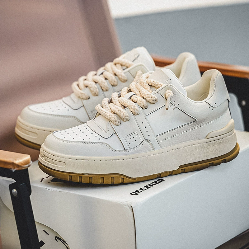 Новые кроссовки Paris, весенние новые мужские модные брендовые ретро-инструменты на толстой подошве в японском стиле, толстые хлебные туфли Ding, увеличивающие рост