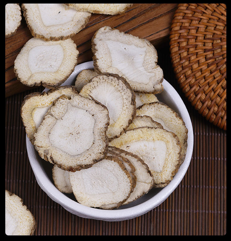Bai Zhi Slices (Angelica dahurica) — Sulfur-Free Dried Food Herb, Spice & Sachet Ingredient preparation
