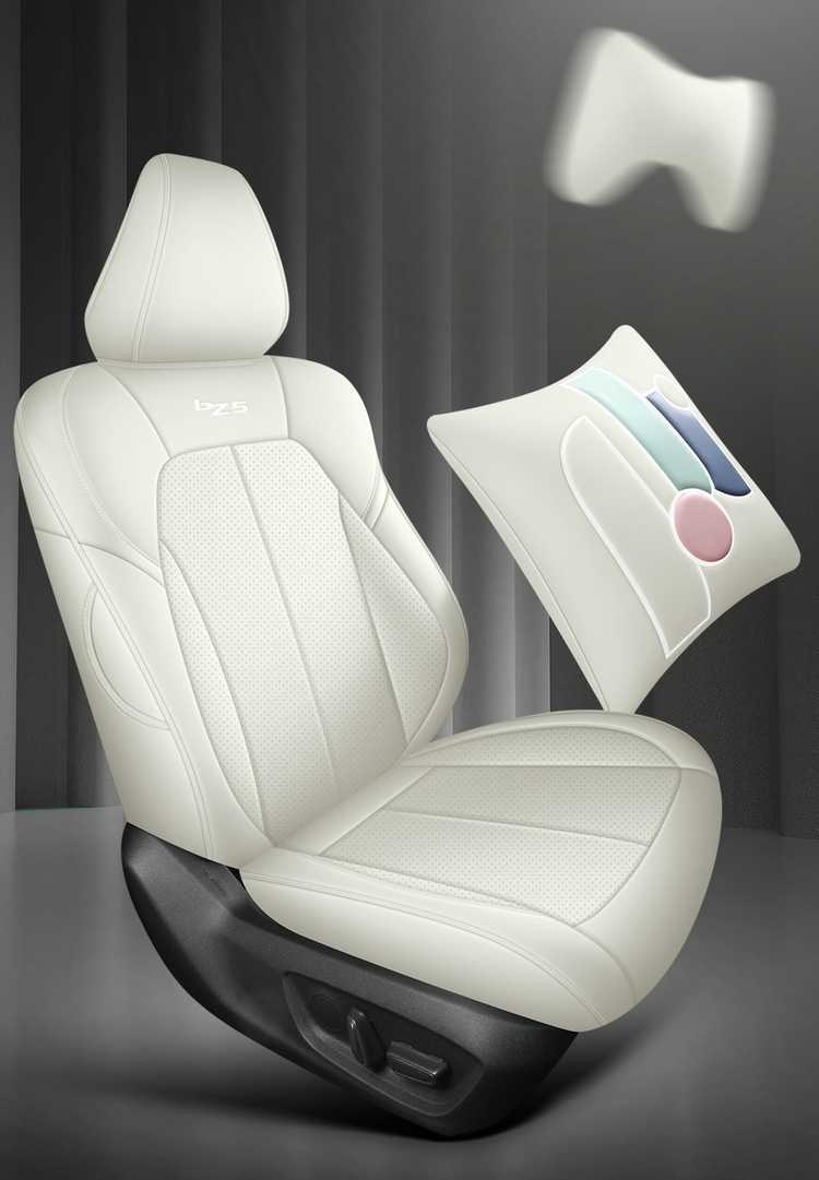 Suitable for the 2025 Toyota bZ5, this is a full-coverage seat cover designed specifically for the model, and it is a four-season, perforated leather car seat cover
