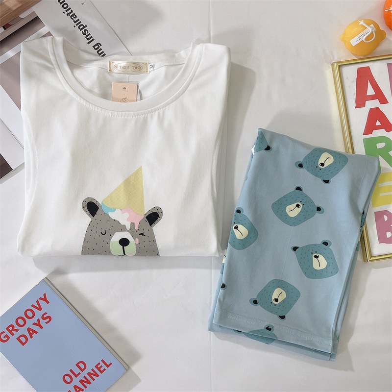 Venta al por mayor transfronteriza primavera y otoño ropa de confinamiento pijamas de maternidad de manga larga verano Delgado flojo posparto ropa de hogar de enfermería comercio exterior