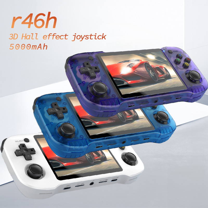 R46H Handheld Game Console Dual Rocker Joystick High-Definition Color Screen Psp Open Source Handheld Wifi Online Fighting