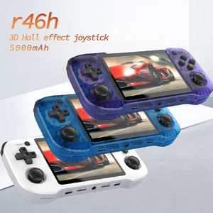 Портативная игровая консоль r46h с двумя джойстиками, цветной HD-экран, портативная консоль PSP с открытым исходным кодом, Wi-Fi, онлайн-битва