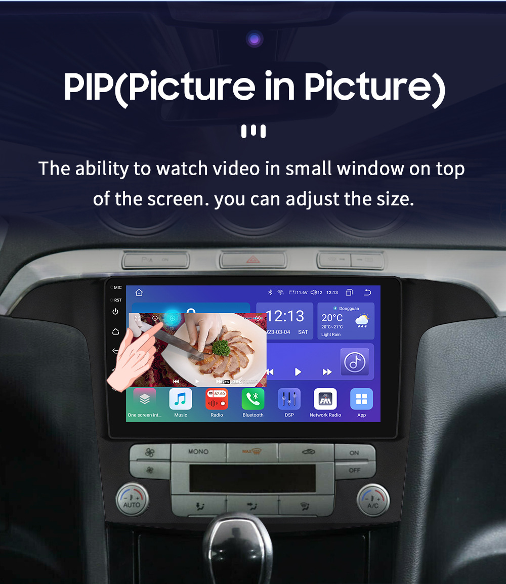 Suitable for FORD FORD S-Max 2007-2015 navigation large screen Android Smart GPS car Bluetooth
