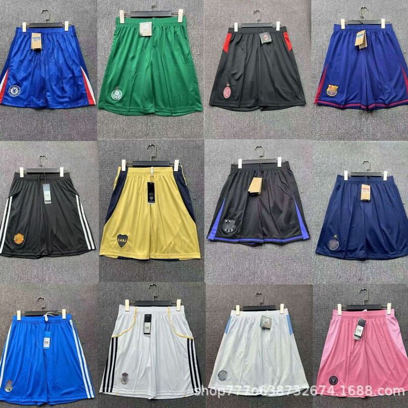 2526 Football Uniform Shorts Inter Milan Chelsea Royal m Atlético Madrid S Tottenham Flamengo Liver P Fan Shorts