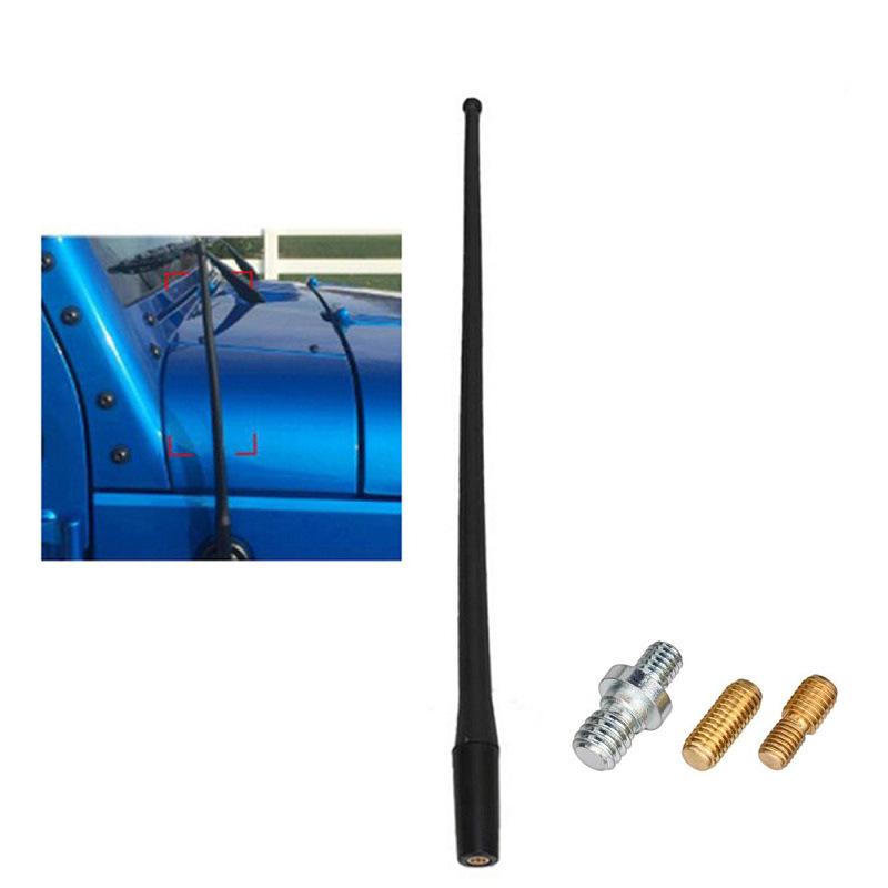 13inch Radio Antenna Suitable for Jeep Wrangler Jeep Suv 2007-2019 Car Antenna