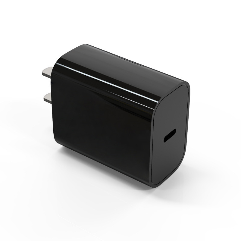 Cargador de nitruro de gallio PD20Wtype-c de puerto único cabeza de carga de teléfono móvil flash 3C certificación personalizada