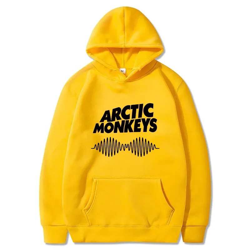 Otoño hombres y mujeres moda suéter rock ártico mono estampado suéter hip-hop abrigo de mujer rapero pelo