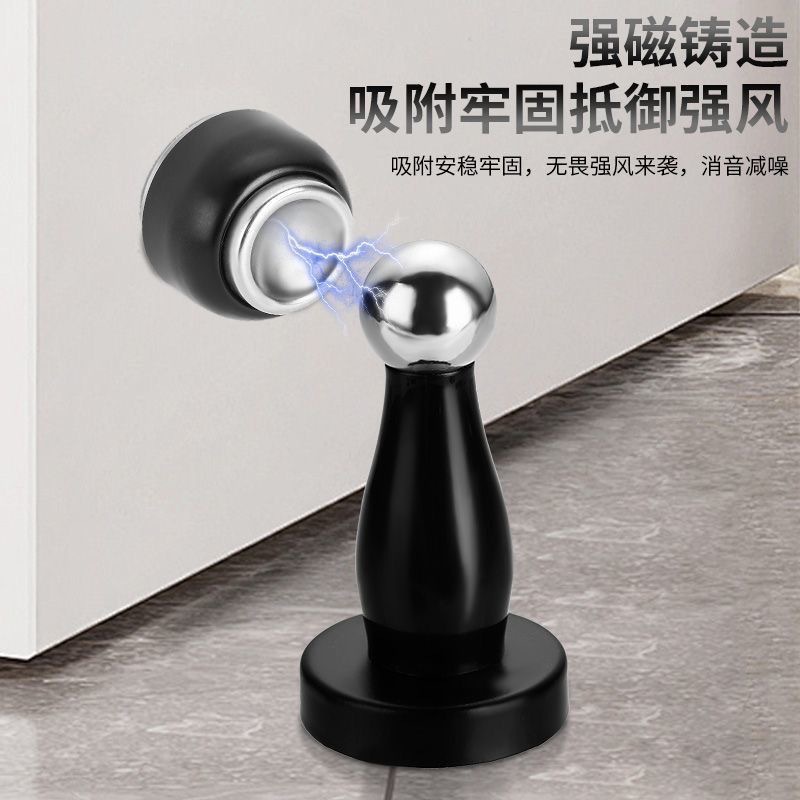不锈钢门吸免打孔两用防撞强磁吸门器地吸新款卧室浴室防撞神器