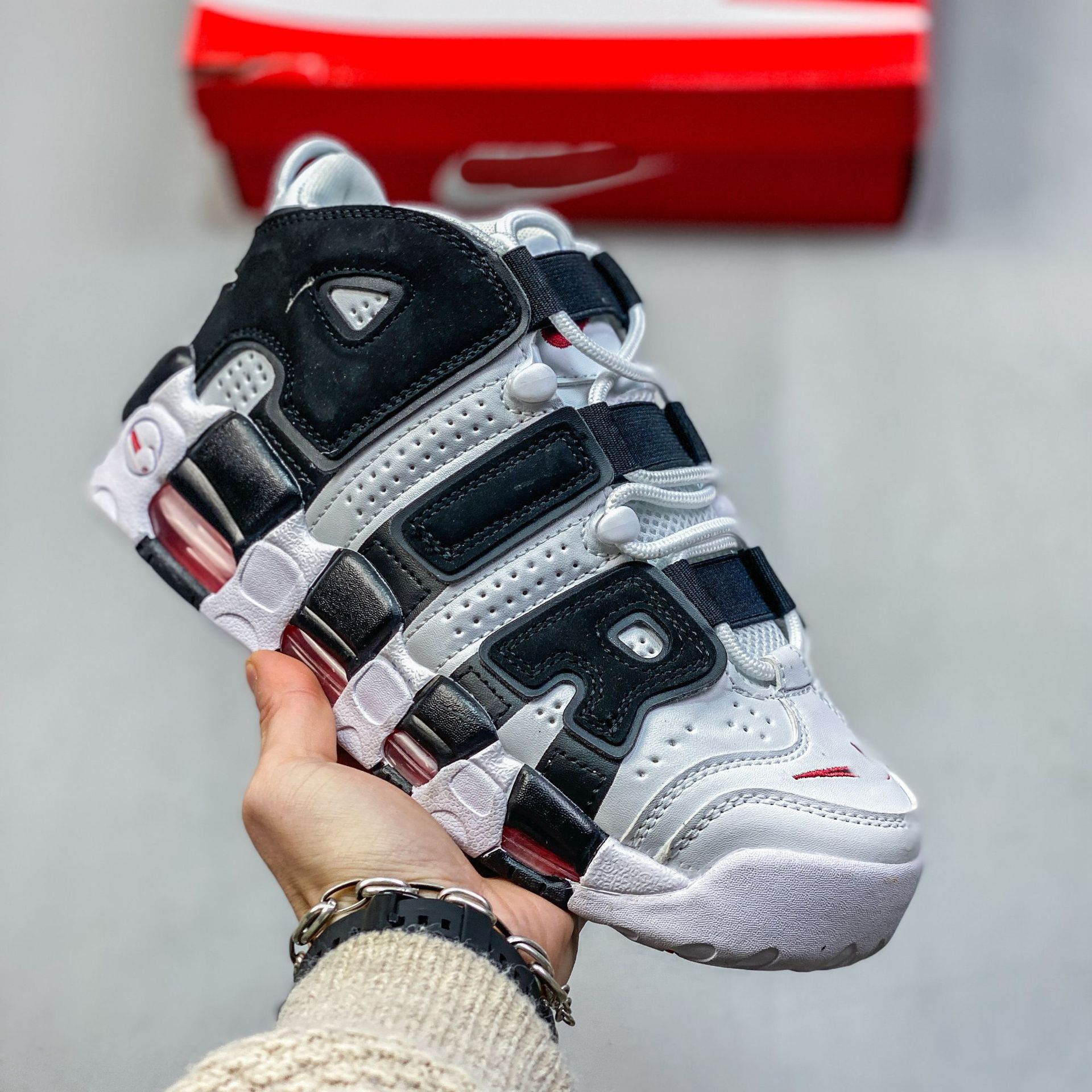 Zapatos de baloncesto de aire de cuero puro 3M zapatos deportivos casuales con almohadilla de aire negro y blanco panda alienígena zapatos para hombres y mujeres