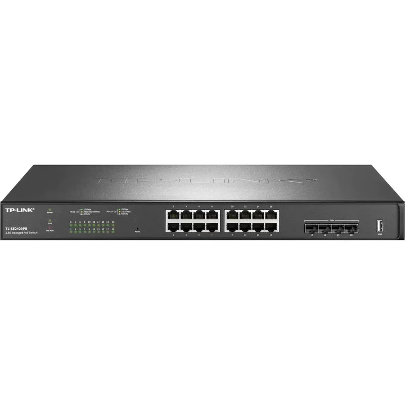 TP-LINK TL-SE2420PB 2.5G облачное управление PoE коммутатор