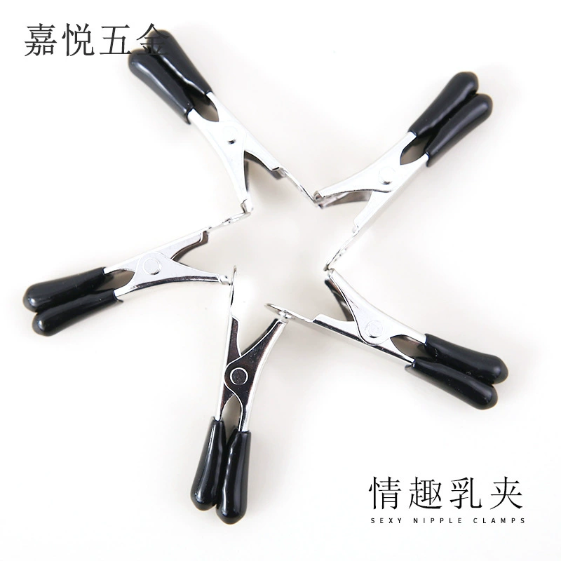 Секс для взрослых Мужской и Женский мастурбатор Электрический шок Оргазм Зажим для груди Вагинальный зажим Стимуляция сосков Двойной зажим
