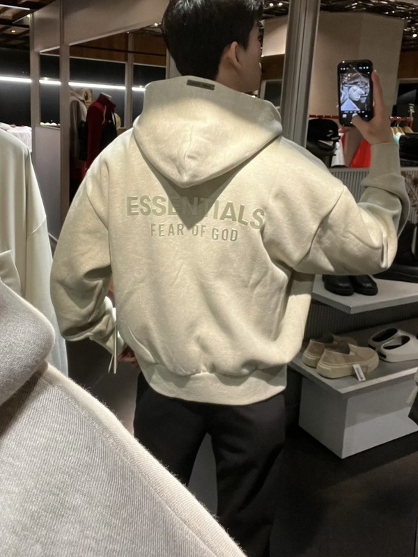 fog男女ess连帽大logo卫衣新款简约酷感随性休闲宽松廓形外搭上衣|undefined