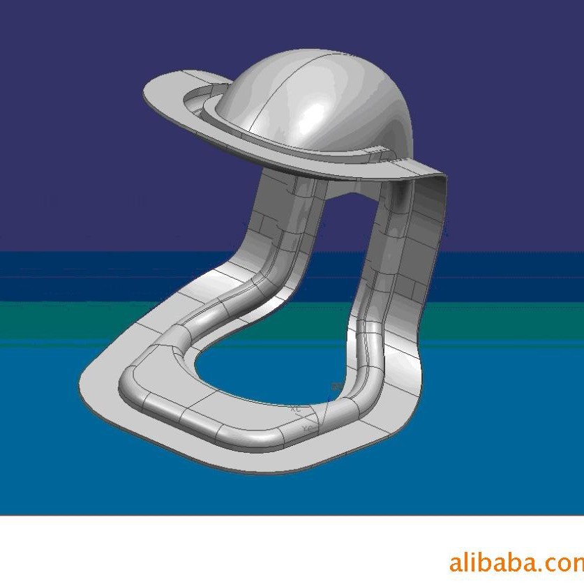 高质量橡胶塑胶制品精密配件模具开发图纸设计