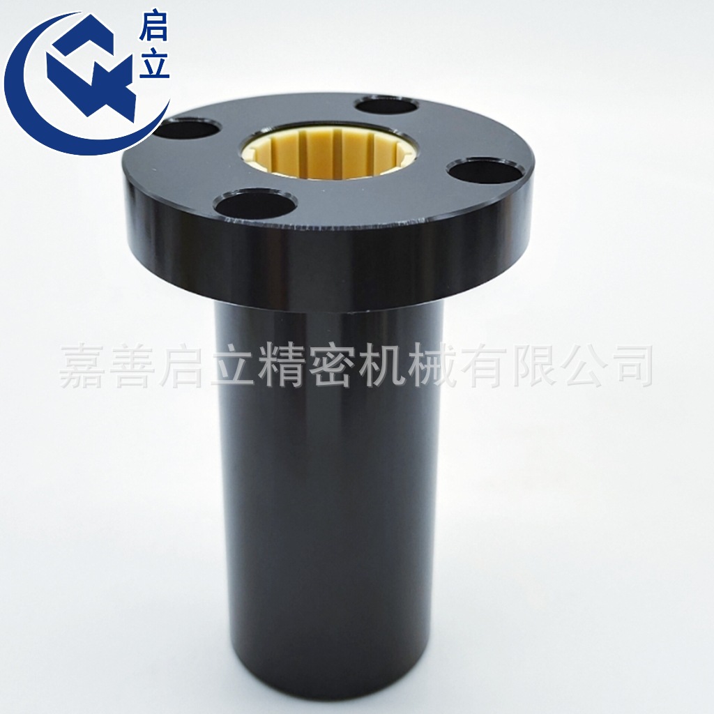 嘉善厂家怡合达互换OBK51-d12方法兰加长型铝塑滑动轴承工程塑料