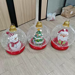 Надувной рождественский шар-подвеска для двора