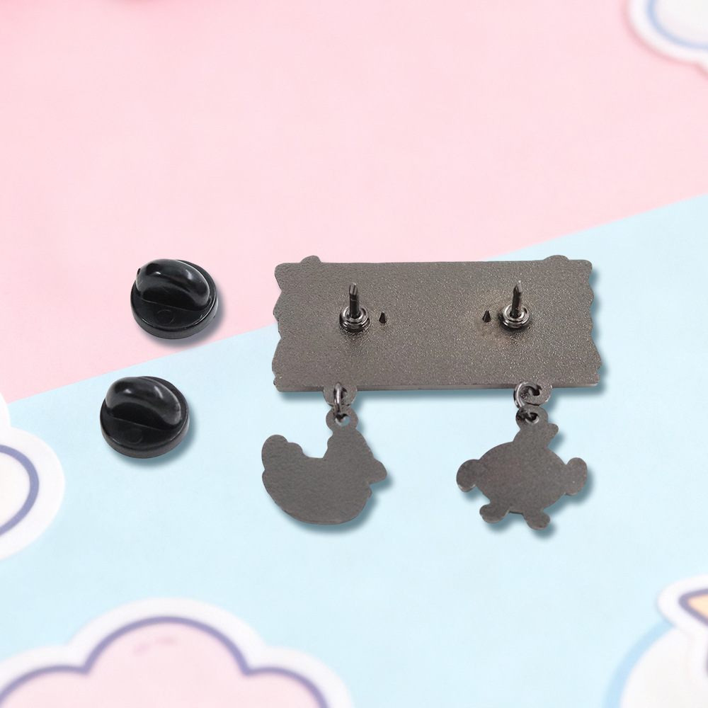 Stardew Valley enamel brooch cartoon animal metal pendant badge game merchandise clothing bag accessories
