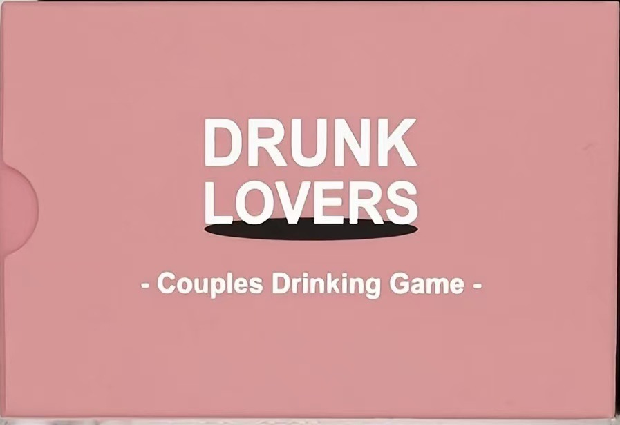 Drink Series Versión en inglés Drunk Drunk Tarjeta de pareja Noche de cita para fortalecer la mesa de cartas de diálogo de relación