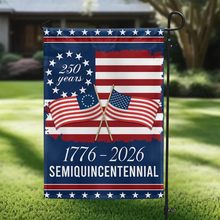 �羳�������԰����250th Anniversary 1776 2026 Garden Flag