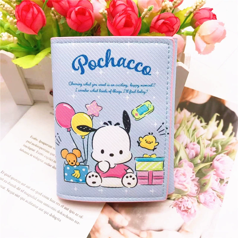 Мультяшный кошелек, короткая сумка из полиуретана для отдыха