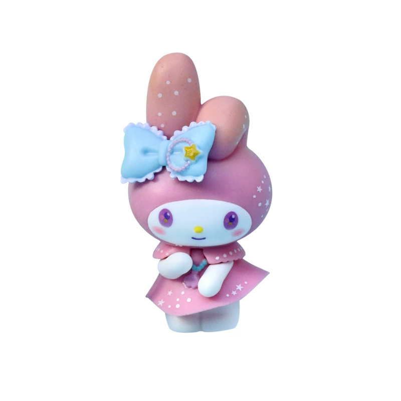 Fantasy Series KT Mini Collectible Figures, 6-Style Pastel Character Accessories, Cute Desk Toys