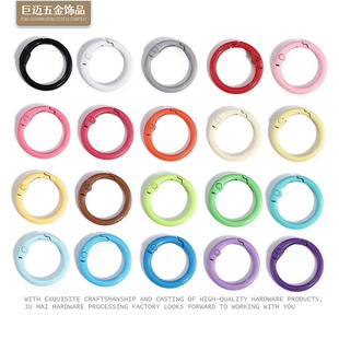 24mm��ɫ���Ꮧ�ɿ��_�ڈAȦ�Ʒ������l���ֹ�diy��Ȧ耳�Ȧ��