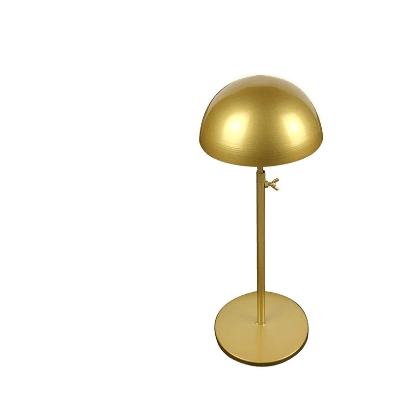 Soporte de sombrero de hierro forjado soporte de sombrero