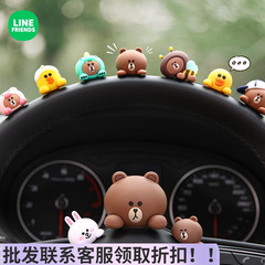 ブラウンベア 車内インテリア 高級感 軽贅沢 漫画風装飾飾り 車用品 車載アクセサリー 卸売