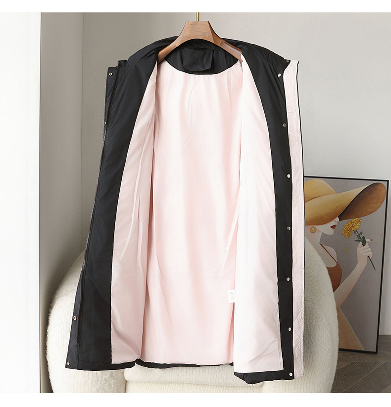 Women's Clothing Down jacket for women winter 2024 new high end Pinghu white duck down long white duck down warm women's clothing wholesale_voghion.com