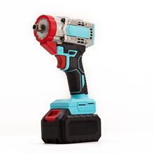 大扭力帶燈鋁板手工具充電款鋰電扳手沖擊無刷扳手鋰電池電動扳手