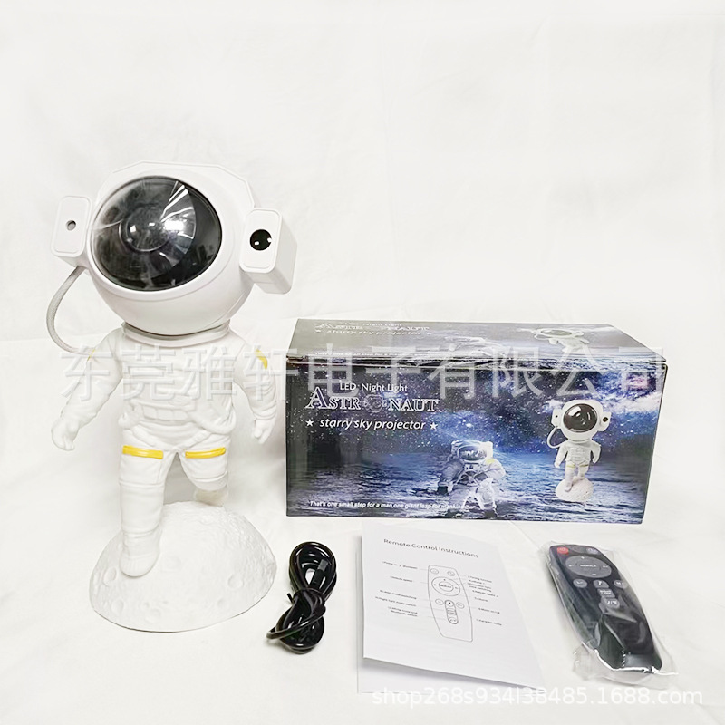 Transfronterizo de audio Bluetooth astronauta cielo estrellado lámpara de proyección Cielo estrellado control remoto atmósfera luz nocturna astronauta luz láser