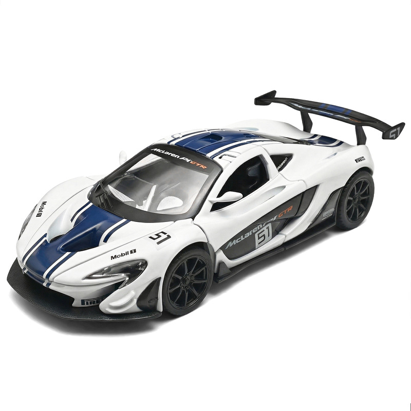 Officially Licensed 1:24 Mclaren P1 Alloy Sports Car Model Anniversary Gift Boy's Toy Supercar