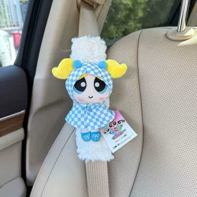 Sürətlər qutusu və əl tormozu başlıqları | Goodies - genuine-powerpuff-girls-shoulder-cover-white-plush-blue-raincoat-bubble