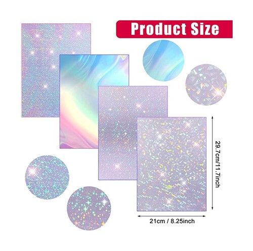 Inkjet Laser Waterproof A4 Self-Adhesive Labels DIY Sticker Labels Paper Quick-Dry Wholesale