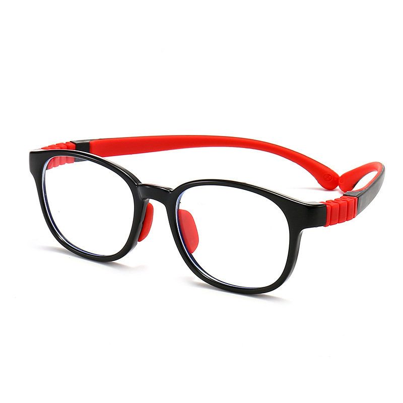 TRD-29新款兒童眼鏡框防藍光硅膠護目鏡TR90可配近視眼鏡架4-14歲