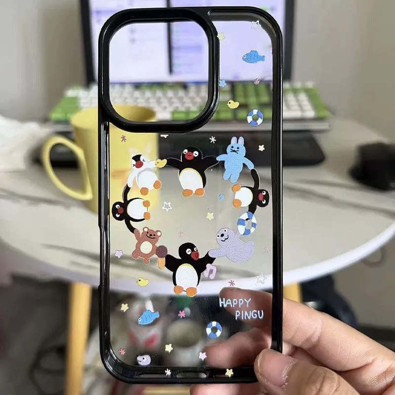 Apple, iPhone13, совместимый акриловый мультфильм-фото чехол, 16promax