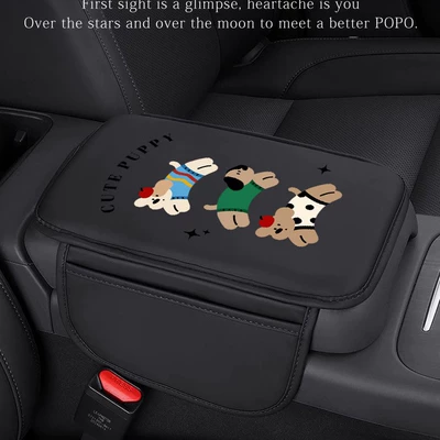 Elbow Seat Armrest Storage Pad: Armrest box pad