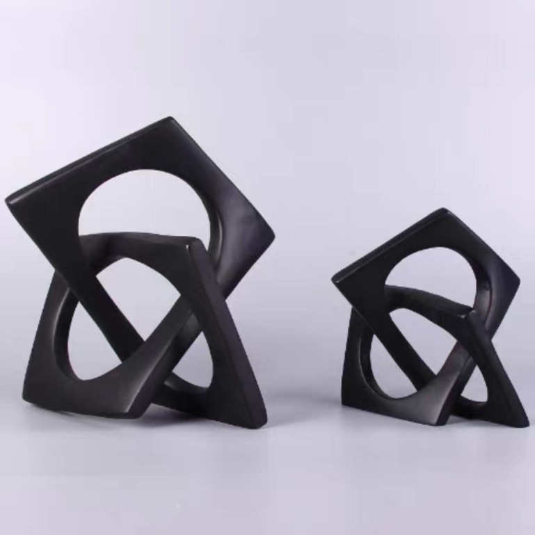 Liquidación Modern Simple Resina Artesanía Escultura Sala de estar Sala de estudio Entrada Hotel Club Habitación modelo Accesorios para el hogar