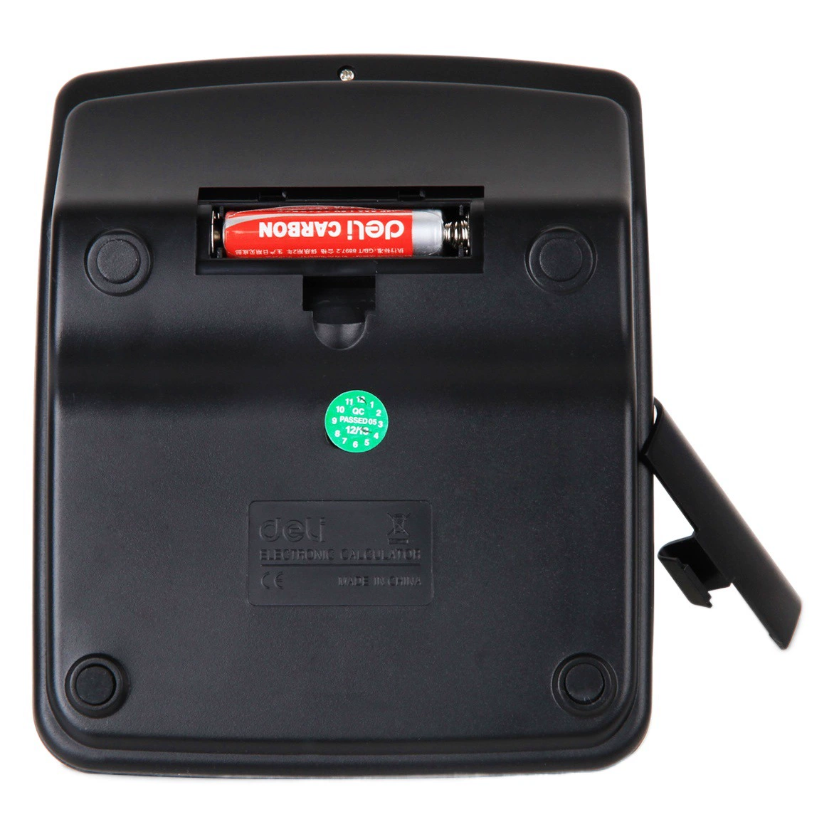 Компьютер двойной силы кассира офиса большого экрана экзамена студента калькулятора гастронома средний черный 12-бит