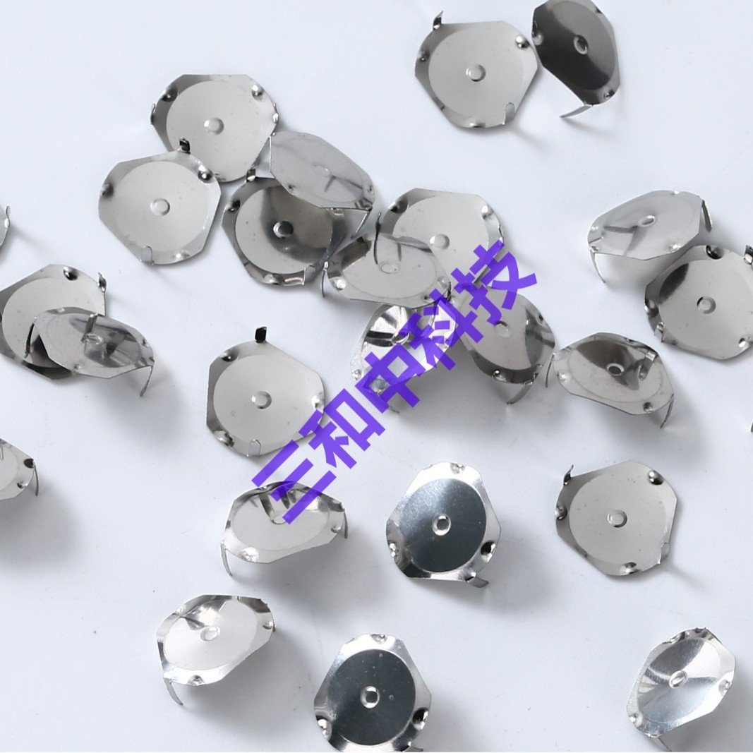 8mm3.0脚350克ROHS 数码产品锅仔片贴片圆形锅仔三角锅仔接触片