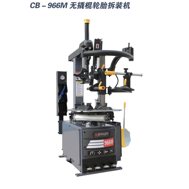 全自动无撬棍轮胎拆装机汽车扁平轮胎扒胎机拆胎设备辅助臂