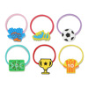 Football children's set, accessory PVC, suitable for import, city style, European style, Birthday gift