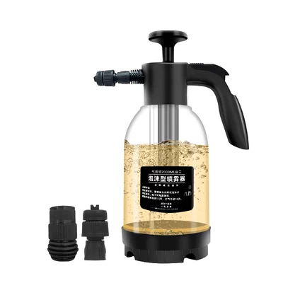 Car cleaning tools, Foam Spray Bottle, Fan-Shaped Spray - 2l-foam-pot-transparent