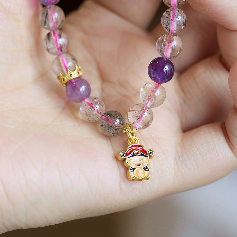 Organic crystal bracelet, Chinese style