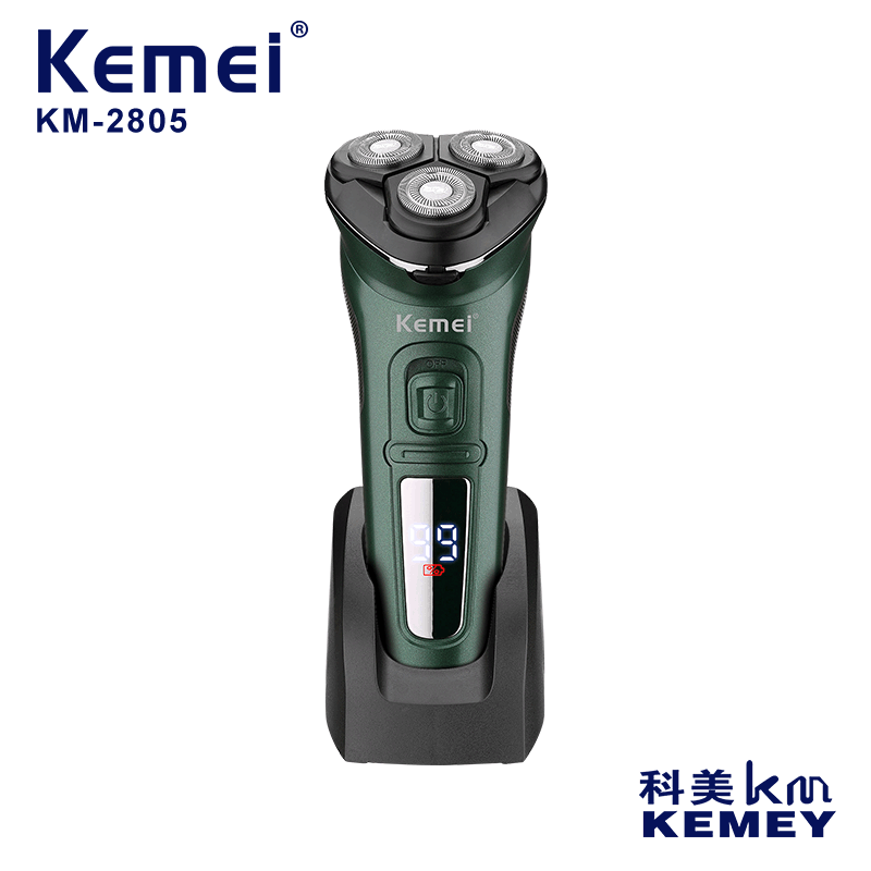 Kemei/Kemei Razor Km-2805 Full Body Washable Beard Razor Rechargeable Men's Electric Razor