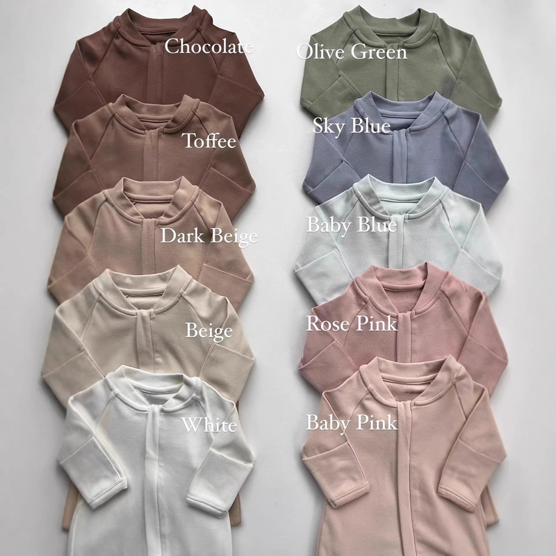 Wholesale from the Source Factory: Baby Romper with Long Sleeves, Zipper, Onesie, Crawling Suit, Sleepwear, Spring and Autumn Infant Clothing Wholesale from the Source Factory: Baby Romper with Long Sleeves, Zipper, Onesie, Crawling Suit, Sleepwear, Spring and Autumn Infant Clothing