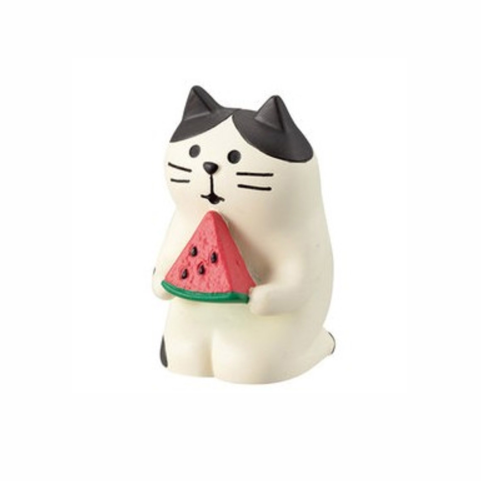 수박 삼색 고양이