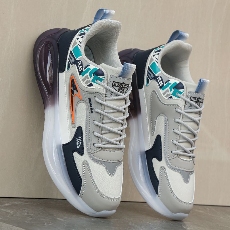 Nuevos zapatos de hombre zapatos deportivos de cuero hombre impermeable zapatos deportivos casuales suaves ligeros tendencia transfronteriza