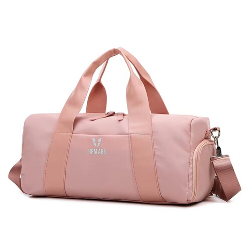  Large Capacity Fashion Travel Bag, Wet and Dry Separation Yoga Fitness Bag, Independent Shoe Compartment, Single Shoulder Crossbody Storage Bag
