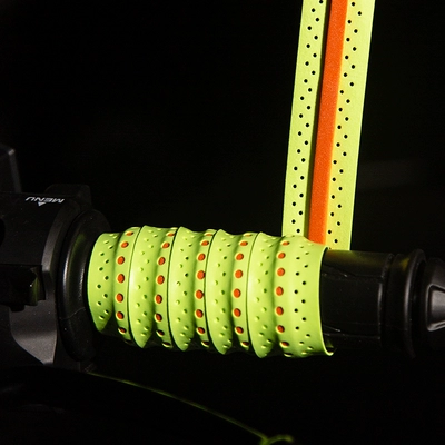 Motorcycle Handle Cover Handle: Motorcycle Handle Cover - two-color-model-fluorescent-green-pair