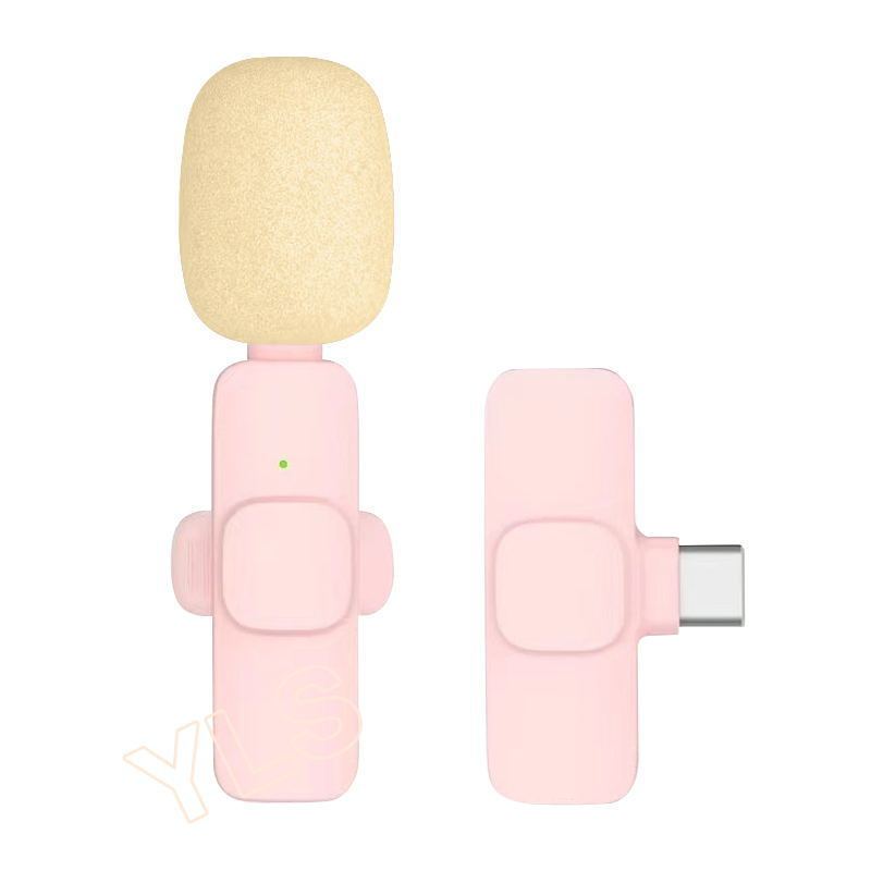 録画アンカー ライブブロードキャスト ワイヤレスラベリアマイク 1対2携帯電話ライブブロードキャスト Bluetooth ミニビデオラジオマイク|undefined